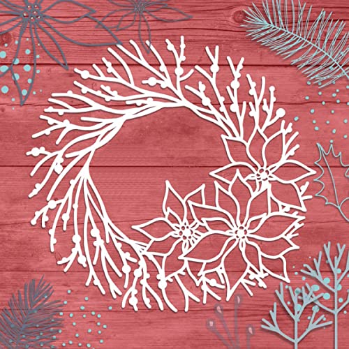 OTCRAFT Kranz-Stanzformen für Kartenherstellung, DIY, Scrapbooking, Metallstanzschablonen, Kunstbedarf, Album, Dekoration, Scrapbooking, Zubehör, Kranz, Stanzformen für Papierbasteln, Scrapbooking OTCRAFT Kranz-Stanzformen für Kartenherstellung, DIY, Scrapbooking, Metallstanzschablonen, Kunstbedarf, Album, Dekoration, Scrapbooking, Zubehör, Kranz, Stanzformen für Papierbasteln, Scrapbooking von OTCRAFT