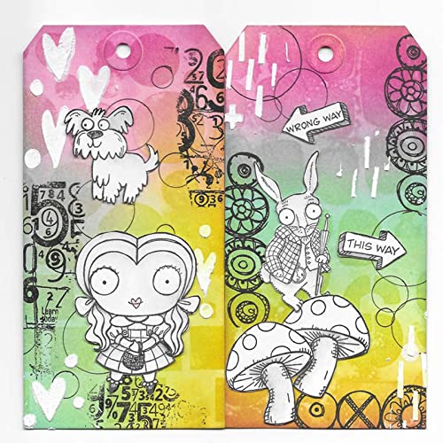 OTCRAFT Mr. Rabbit, MushroomSignpost Silikonstempel Transparente Gummistempel Dichtung für DIY Scrapbooking Papier Basteln Handwerk Kunstbedarf Scrapbooking Album Dekor OTCRAFT Mr. Rabbit, MushroomSignpost Silikonstempel Transparente Gummistempel Dichtung für DIY Scrapbooking Papier Basteln Handwerk Kunstbedarf Scrapbooking Album Dekor von OTCRAFT