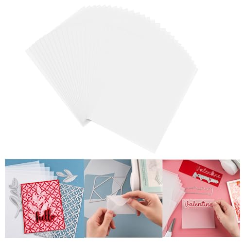 OTCRAFT Pergamentpapier, transparent, matt, glatt, bedruckbar, Pergamentpapier für selbstgemachte Einladungen, Grußkarten, Karten-Overlays, Zeichnungen, Umschläge, 60 Blatt (21,6 x 27,9 cm, 115 g/m², OTCRAFT Pergamentpapier, transparent, matt, glatt, bedruckbar, Pergamentpapier für selbstgemachte Einladungen, Grußkarten, Karten-Overlays, Zeichnungen, Umschläge, 60 Blatt (21,6 x 27,9 cm, 115 g/m², von OTCRAFT