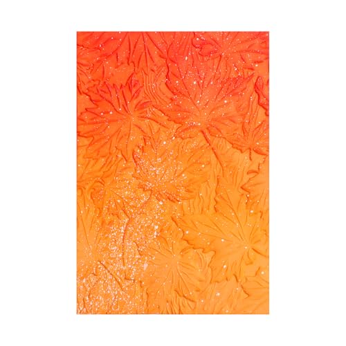 OTCRAFT Prägeschablone aus Kunststoff mit 3D-Herbstmotiv, Ahornblatt für Bastelarbeiten, Scrapbooking, Fotoalbum, Kartenbasteln, Dekoration für Kartenherstellung, Prägeschablone, OTCRAFT Prägeschablone aus Kunststoff mit 3D-Herbstmotiv, Ahornblatt für Bastelarbeiten, Scrapbooking, Fotoalbum, Kartenbasteln, Dekoration für Kartenherstellung, Prägeschablone, von OTCRAFT
