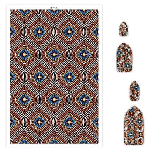 OTCRAFT Transferpapier mit geometrischen Mustern, für Bastelarbeiten, Vintage-Polymer-Ton, Transferpapier für Modelliermasse, Schmuck, Ohrringe, 14 x 8 cm, 10 Blatt OTCRAFT Transferpapier mit geometrischen Mustern, für Bastelarbeiten, Vintage-Polymer-Ton, Transferpapier für Modelliermasse, Schmuck, Ohrringe, 14 x 8 cm, 10 Blatt von OTCRAFT
