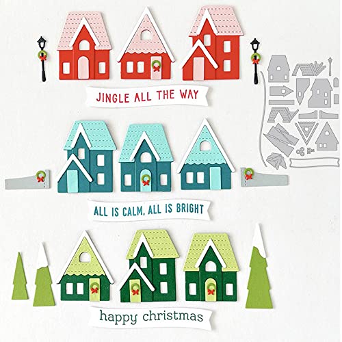 Stanzformen für Weihnachtsbäume für Kartengestaltung Weihnachtsbanne für Bastelarbeiten Scrapbooking PapierbastelnKunstbedarf Basteln Album-Dekoration von OTCRAFT
