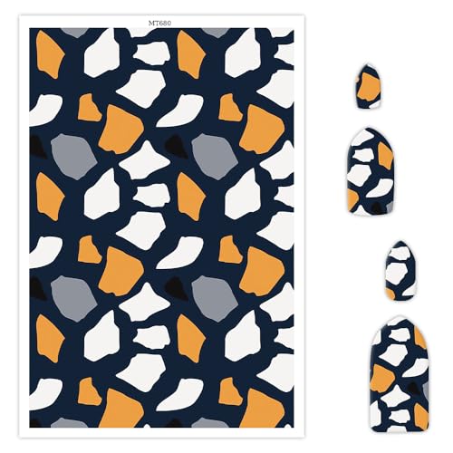 Transferpapier für Polymerton, Lrregular geformte Blöcke von Farbtransferblättern, Polymerton, Druck-Polymer-Ton, Transferpapier für Bastelarbeiten, Kunst, Schmuck, Ohrringe, 10 Stück von OTCRAFT