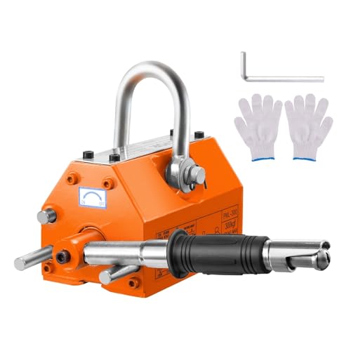 100 Kg – 2000 Kg Permanentmagnetheber, Zugkraft 2,5-facher Sicherheitsfaktor, Neodym- Und Stahlhebemagnet, Hebemagnete,Zuverlässige Leistung(400 Kg) von OTENC