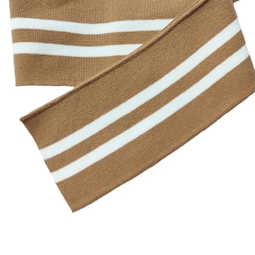 Ersatz für Stretch-Strickbündchen, elastische Rippbündchen, 7 cm, Bündchen, Ausschnitt, Saum, 1 x 1 Rippenstoff, gestrickter elastischer Rippenstoff für Pullover, Baseballuniform, Jacke, Nähzubehör(Co Ersatz für Stretch-Strickbündchen, elastische Rippbündchen, 7 cm, Bündchen, Ausschnitt, Saum, 1 x 1 Rippenstoff, gestrickter elastischer Rippenstoff für Pullover, Baseballuniform, Jacke, Nähzubehör(Co von OTENG