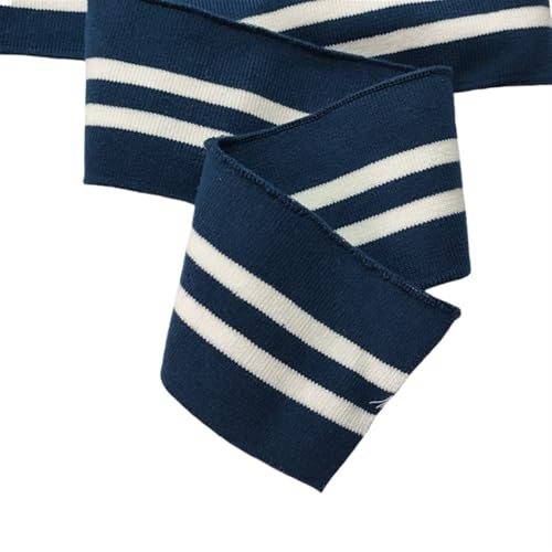 Ersatz für Stretch-Strickbündchen, elastische Rippbündchen, 7 cm, Bündchen, Ausschnitt, Saum, 1 x 1 Rippenstoff, gestrickter elastischer Rippenstoff für Pullover, Baseballuniform, Jacke, Nähzubehör(Co Ersatz für Stretch-Strickbündchen, elastische Rippbündchen, 7 cm, Bündchen, Ausschnitt, Saum, 1 x 1 Rippenstoff, gestrickter elastischer Rippenstoff für Pullover, Baseballuniform, Jacke, Nähzubehör(Co von OTENG