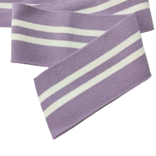 Ersatz für Stretch-Strickbündchen, elastische Rippbündchen, 7 cm, Bündchen, Ausschnitt, Saum, 1 x 1 Rippenstoff, gestrickter elastischer Rippenstoff für Pullover, Baseballuniform, Jacke, Nähzubehör(Co Ersatz für Stretch-Strickbündchen, elastische Rippbündchen, 7 cm, Bündchen, Ausschnitt, Saum, 1 x 1 Rippenstoff, gestrickter elastischer Rippenstoff für Pullover, Baseballuniform, Jacke, Nähzubehör(Co von OTENG