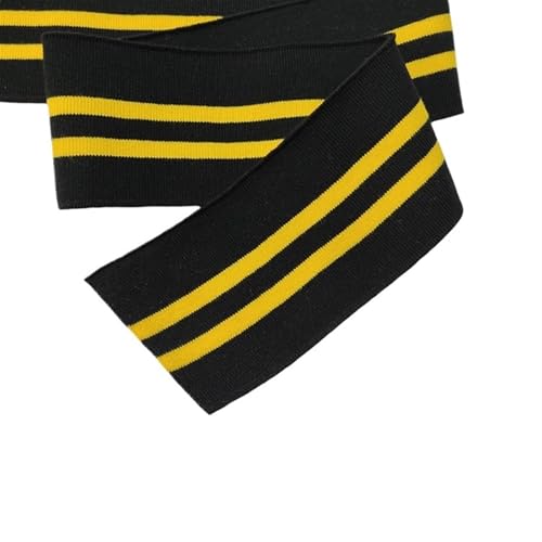 Ersatz für Stretch-Strickbündchen, elastische Rippbündchen, 7 cm, Bündchen, Ausschnitt, Saum, 1 x 1 Rippenstoff, gestrickter elastischer Rippenstoff für Pullover, Baseballuniform, Jacke, Nähzubehör(Co Ersatz für Stretch-Strickbündchen, elastische Rippbündchen, 7 cm, Bündchen, Ausschnitt, Saum, 1 x 1 Rippenstoff, gestrickter elastischer Rippenstoff für Pullover, Baseballuniform, Jacke, Nähzubehör(Co von OTENG