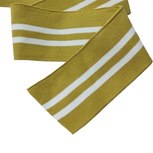 Ersatz für Stretch-Strickbündchen, elastische Rippbündchen, 7 cm, Bündchen, Ausschnitt, Saum, 1 x 1 Rippenstoff, gestrickter elastischer Rippenstoff für Pullover, Baseballuniform, Jacke, Nähzubehör(Co Ersatz für Stretch-Strickbündchen, elastische Rippbündchen, 7 cm, Bündchen, Ausschnitt, Saum, 1 x 1 Rippenstoff, gestrickter elastischer Rippenstoff für Pullover, Baseballuniform, Jacke, Nähzubehör(Co von OTENG