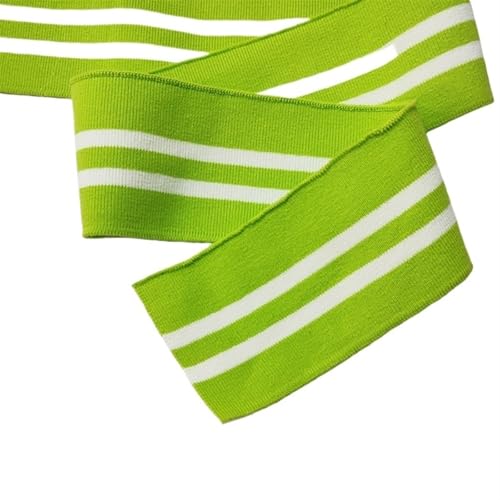 Ersatz für Stretch-Strickbündchen, elastische Rippbündchen, 7 cm, Bündchen, Ausschnitt, Saum, 1 x 1 Rippenstoff, gestrickter elastischer Rippenstoff für Pullover, Baseballuniform, Jacke, Nähzubehör(Co Ersatz für Stretch-Strickbündchen, elastische Rippbündchen, 7 cm, Bündchen, Ausschnitt, Saum, 1 x 1 Rippenstoff, gestrickter elastischer Rippenstoff für Pullover, Baseballuniform, Jacke, Nähzubehör(Co von OTENG