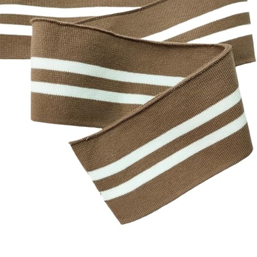 Ersatz für Stretch-Strickbündchen, elastische Rippbündchen, 7 cm, Bündchen, Ausschnitt, Saum, 1 x 1 Rippenstoff, gestrickter elastischer Rippenstoff für Pullover, Baseballuniform, Jacke, Nähzubehör(Co Ersatz für Stretch-Strickbündchen, elastische Rippbündchen, 7 cm, Bündchen, Ausschnitt, Saum, 1 x 1 Rippenstoff, gestrickter elastischer Rippenstoff für Pullover, Baseballuniform, Jacke, Nähzubehör(Co von OTENG