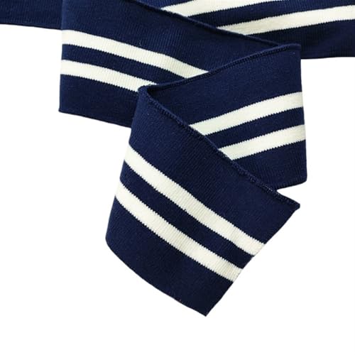 Ersatz für Stretch-Strickbündchen, elastische Rippbündchen, 7 cm, Bündchen, Ausschnitt, Saum, 1 x 1 Rippenstoff, gestrickter elastischer Rippenstoff für Pullover, Baseballuniform, Jacke, Nähzubehör(Co Ersatz für Stretch-Strickbündchen, elastische Rippbündchen, 7 cm, Bündchen, Ausschnitt, Saum, 1 x 1 Rippenstoff, gestrickter elastischer Rippenstoff für Pullover, Baseballuniform, Jacke, Nähzubehör(Co von OTENG
