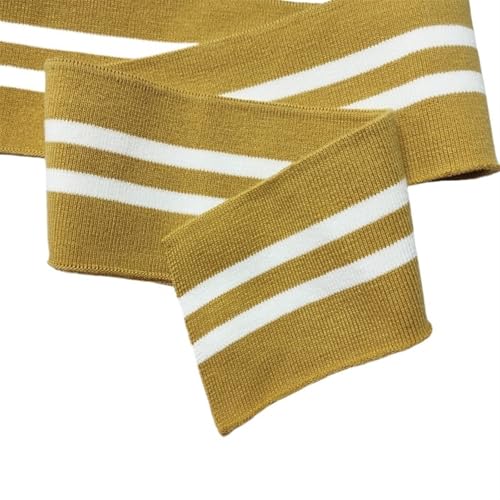 Ersatz für Stretch-Strickbündchen, elastische Rippbündchen, 7 cm, Bündchen, Ausschnitt, Saum, 1 x 1 Rippenstoff, gestrickter elastischer Rippenstoff für Pullover, Baseballuniform, Jacke, Nähzubehör(Co Ersatz für Stretch-Strickbündchen, elastische Rippbündchen, 7 cm, Bündchen, Ausschnitt, Saum, 1 x 1 Rippenstoff, gestrickter elastischer Rippenstoff für Pullover, Baseballuniform, Jacke, Nähzubehör(Co von OTENG