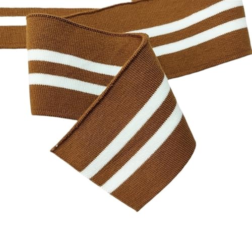 Ersatz für Stretch-Strickbündchen, elastische Rippbündchen, 7 cm, Bündchen, Ausschnitt, Saum, 1 x 1 Rippenstoff, gestrickter elastischer Rippenstoff für Pullover, Baseballuniform, Jacke, Nähzubehör(Co Ersatz für Stretch-Strickbündchen, elastische Rippbündchen, 7 cm, Bündchen, Ausschnitt, Saum, 1 x 1 Rippenstoff, gestrickter elastischer Rippenstoff für Pullover, Baseballuniform, Jacke, Nähzubehör(Co von OTENG