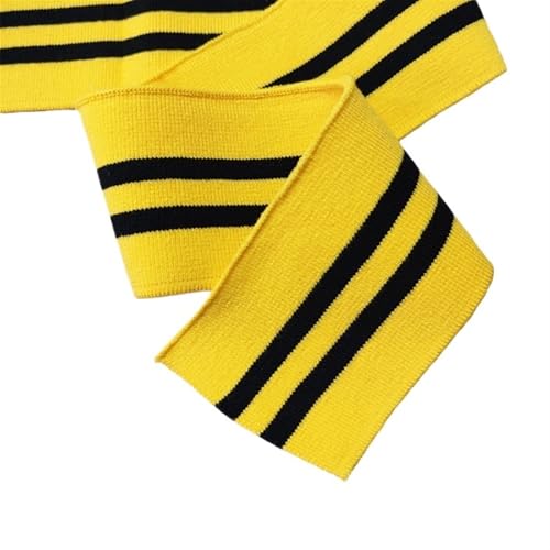 Ersatz für Stretch-Strickbündchen, elastische Rippbündchen, 7 cm, Bündchen, Ausschnitt, Saum, 1 x 1 Rippenstoff, gestrickter elastischer Rippenstoff für Pullover, Baseballuniform, Jacke, Nähzubehör(Co Ersatz für Stretch-Strickbündchen, elastische Rippbündchen, 7 cm, Bündchen, Ausschnitt, Saum, 1 x 1 Rippenstoff, gestrickter elastischer Rippenstoff für Pullover, Baseballuniform, Jacke, Nähzubehör(Co von OTENG