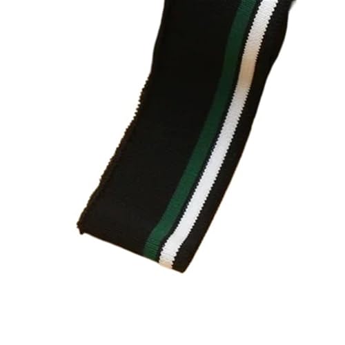 Ersatz für elastische Strickbündchen, elastische Rippbündchen, gerippter bunter Stoff, Strickstreifen, Rippe, weiches DIY-Tuchzubehör, Kragenmanschetten, Saum unten, Polyester, elastisch für Nähen(Col von OTENG