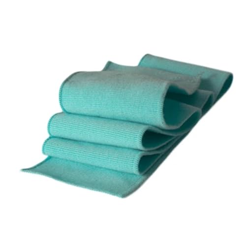 Ersatz für elastische Strickbündchen, elastische Rippbündchen, hochelastischer, schlichter Strick-Rippbesatzstoff für den DIY-Manschettensaumkragen von T-Shirts, Baseballkleidung und Uniformen(Light B von OTENG