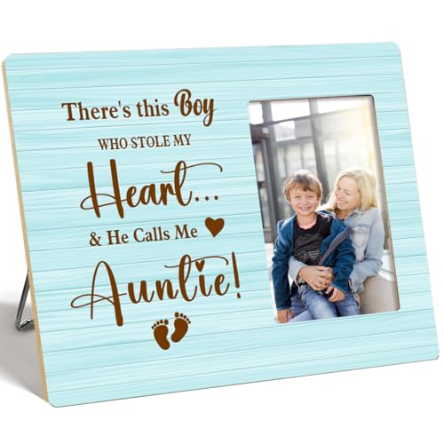 OTINGQD Bilderrahmen für Tante mit Aufschrift "This Boy Calls Me Auntie", Holz-Bilderrahmen für Tischwand, Geschenk für Tante vom Neffen, Tante Geschenkideen, Tante Geschenke für Geburtstag, OTINGQD Bilderrahmen für Tante mit Aufschrift "This Boy Calls Me Auntie", Holz-Bilderrahmen für Tischwand, Geschenk für Tante vom Neffen, Tante Geschenkideen, Tante Geschenke für Geburtstag, von OTINGQD