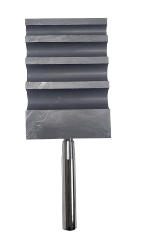 OTOOLWORLD Halbzylinder-Graphit-Glasblasguss, halbkugelförmige Form, Gussform, Barrenform, Graphitform, Lampe, Arbeits-Graphitform von OTOOLWORLD