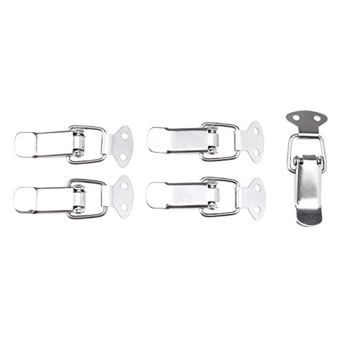 OTOTEC Federbelastete Klemm-Clip-Set, Koffer, Truhe, Kofferraum, Knebelverschluss, 5 Stück OTOTEC Federbelastete Klemm-Clip-Set, Koffer, Truhe, Kofferraum, Knebelverschluss, 5 Stück von OTOTEC