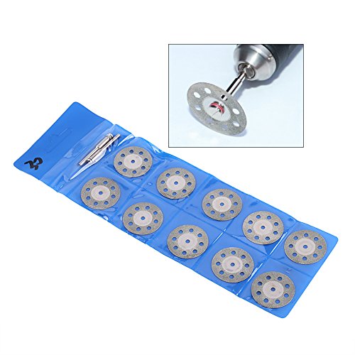 10 Stück Drehwerkzeug 30 Mm 8 Löcher Diamant-Kreissägeblätter Schneidradscheiben 2 Dorn 10 Stück Drehwerkzeug 30 Mm 8 Löcher Diamant-Kreissägeblätter Schneidradscheiben 2 Dorn von OUCRIY