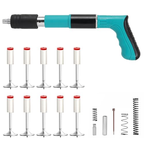 Manuelle Nagelpistole mit 10 Runden Nägeln,Mini Nail Tool Nagelpistole,Tragbare Nail Gun Einstellbare Schalldämpfer Stahl Nagel Pistole Pistole,Bolzenschussgerät für Stahl,Beton,Zementwand,Haushalt Manuelle Nagelpistole mit 10 Runden Nägeln,Mini Nail Tool Nagelpistole,Tragbare Nail Gun Einstellbare Schalldämpfer Stahl Nagel Pistole Pistole,Bolzenschussgerät für Stahl,Beton,Zementwand,Haushalt von OUGPIU