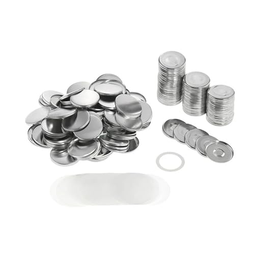 100 Stück 25 mm 32 mm 44 mm 58 mm Magnet-Kühlschrankknopf, der Teile for die DIY-Herstellung von Kühlschrankabzeichen-Zubehör liefert Für die DIY-Bastelproduktion(78mm 100PCS) von OUHFCASN
