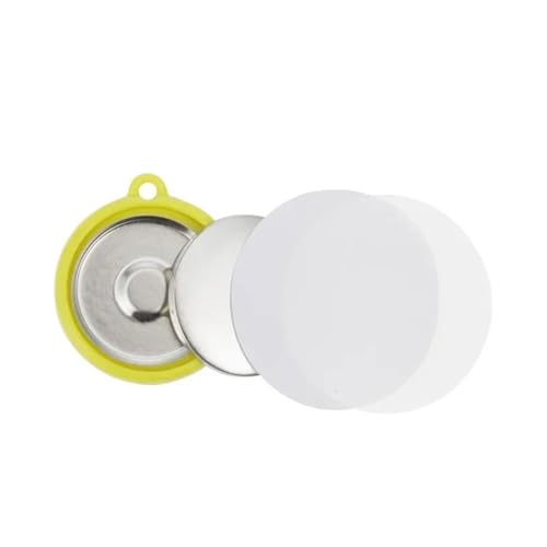 100 stücke Keychain Abzeichen Button Pins Maker Doppel-seite Schlüssel Ring DIY Runde Pin Teile Herstellung Liefert Für die DIY-Bastelproduktion(32mm) von OUHFCASN