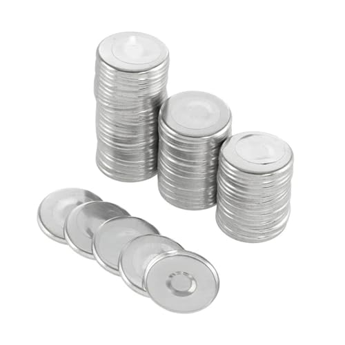 100sets DIY Blank Pin Button Badge Material Kühlschrank Magnete Herstellung Teile Punch Presse Maschine Liefert Für die DIY-Bastelproduktion(58mm 100PCS) von OUHFCASN