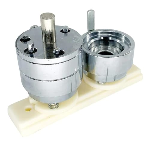 25–75 mm Button-Button-Maker-Maschinenform, DIY-Anstecker-Stanzpresse Für die DIY-Bastelproduktion(25mm,Model-A (ABS Slide)) von OUHFCASN