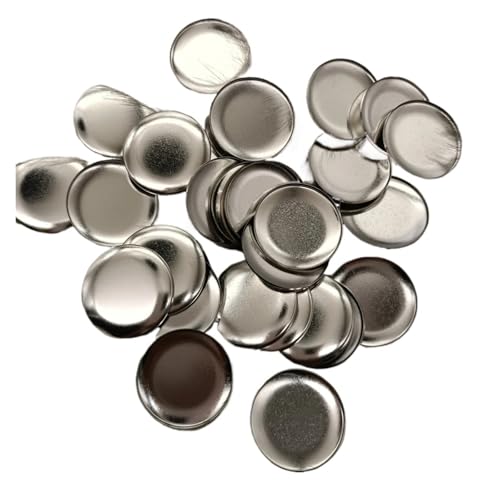 Blanko-Anstecker, Button-Maker-Teile, 25/32/37/44/50/56/58 mm, for Button-Maker-Maschine, Zubehör, Teile, DIY-Anstecker-Set, 50 Stück Für die DIY-Bastelproduktion(100sets,25mm) von OUHFCASN