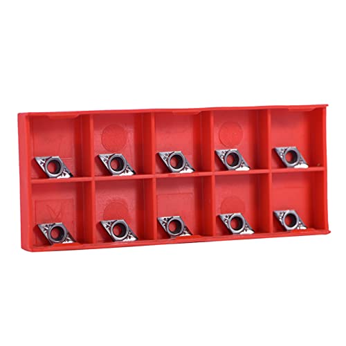 CNC Carbid Tipps Einsätze Klingenschneider Drehmaschine Easy Aluminium Kupfer 10pcs von OUKENS