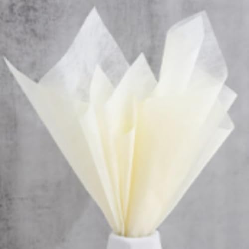 OUKEYI 40 Blatt Koreanische Baumwolle Vliesstoff Blumenpapier, wasserdicht, faltbar, 45 x 60 cm, frischer Reis von OUKEYI