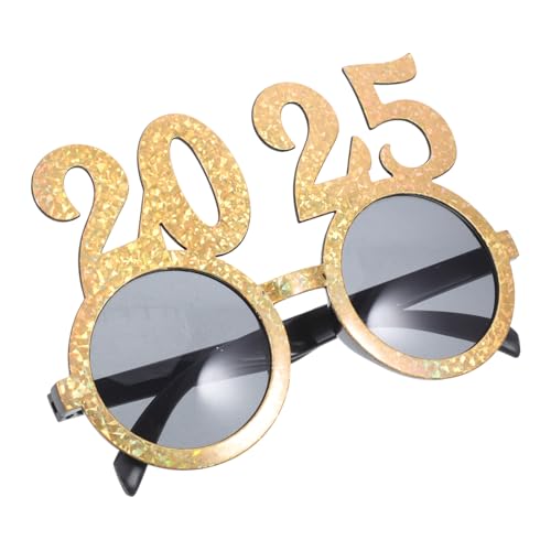 OUNONA 1 Paar Party-brillen-dekore Neujahrszahl-brillen Led Erwachsene Partybrillen Der Klasse 2025 Brillen Für Das Neue Jahr 2025 Jubeln 2025 Brillen 2025 Nummernbrille Trendy Golden Abs OUNONA 1 Paar Party-brillen-dekore Neujahrszahl-brillen Led Erwachsene Partybrillen Der Klasse 2025 Brillen Für Das Neue Jahr 2025 Jubeln 2025 Brillen 2025 Nummernbrille Trendy Golden Abs von OUNONA