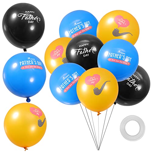 OUNONA 1 Satz Ballonanhänger zum Vatertag vatertagsgeschenk vatertag ballon father day present für Willkommen hochzeitsdeko kreative Luftballons zum Vatertag dekorativer Luftballon Emulsion von OUNONA