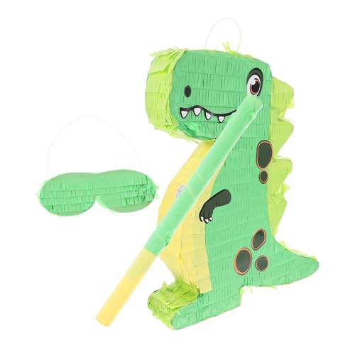 OUNONA 1 Satz Dinosaurier-Pinata tierische Piñata Dinosaurier-Mittelstücke für Geburtstagsfeier Dinosaurier-Spiele Fiesta Pinata Dinosaurier- Papier Green OUNONA 1 Satz Dinosaurier-Pinata tierische Piñata Dinosaurier-Mittelstücke für Geburtstagsfeier Dinosaurier-Spiele Fiesta Pinata Dinosaurier- Papier Green von OUNONA