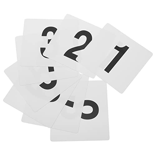 OUNONA 1 Satz Hochwertige Tischnummernkarten für Hochzeiten und Veranstaltungen Doppelseitige Tischnummern aus Robustem Wiederverwendbar und Elegant für Ansprechende Tischdekoration OUNONA 1 Satz Hochwertige Tischnummernkarten für Hochzeiten und Veranstaltungen Doppelseitige Tischnummern aus Robustem Wiederverwendbar und Elegant für Ansprechende Tischdekoration von OUNONA