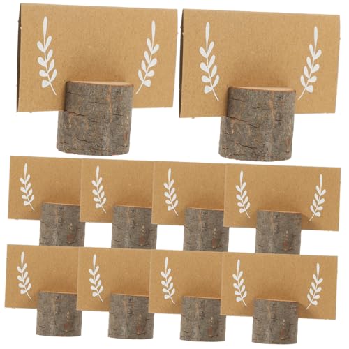 OUNONA 1 Satz Kartenhalter aus Holz für Tischdekoration mit Platzkarten für Hochzeiten und Feiern Eleganter Tischkartenhalter für Romantische Anlässe zur Organisation von Tischnummern und OUNONA 1 Satz Kartenhalter aus Holz für Tischdekoration mit Platzkarten für Hochzeiten und Feiern Eleganter Tischkartenhalter für Romantische Anlässe zur Organisation von Tischnummern und von OUNONA