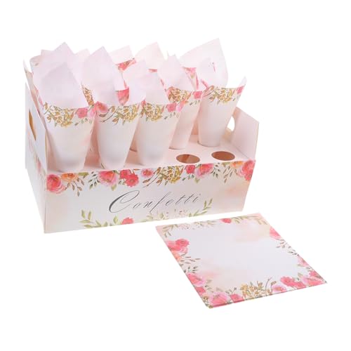 OUNONA 1 Satz Konfetti -papierkegelschale Zapfen Blütenkegel Hochzeit Party-konfetti- Konfetti-halter Blütenblattkegel Hochzeitskegel Aus Blütenblättern Aus Blumenpapier Papier OUNONA 1 Satz Konfetti -papierkegelschale Zapfen Blütenkegel Hochzeit Party-konfetti- Konfetti-halter Blütenblattkegel Hochzeitskegel Aus Blütenblättern Aus Blumenpapier Papier von OUNONA