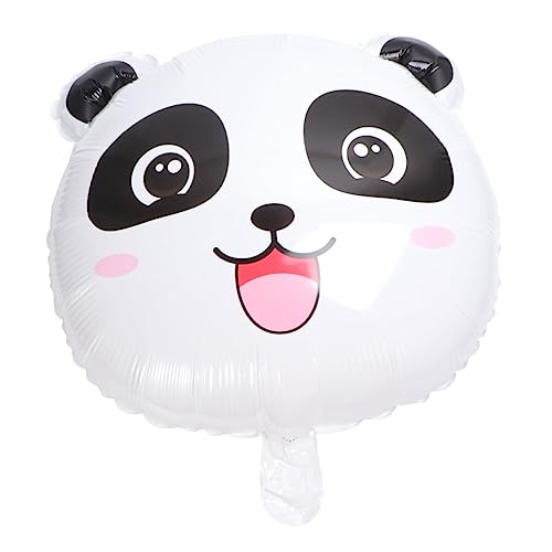 OUNONA Folienballon Panda-design Partyballon Dekoballon Mit Rosa Für Geburtstagsfeiern Und Festivals Hochwertige Aluminiumfolie von OUNONA