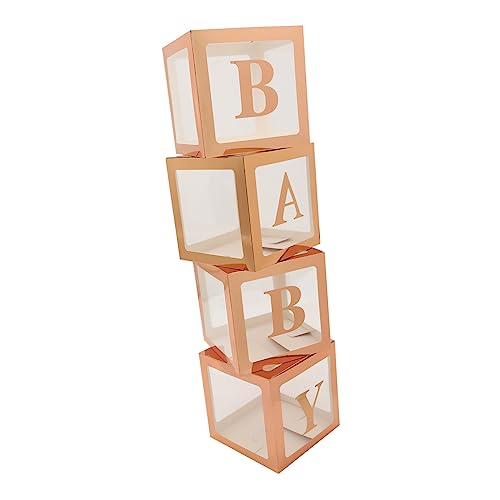 OUNONA 1 Satz Shower Ballonboxen Transparente Dekoration für Babyparty Geburtstagsfeier Geschlechterenthüllung Wiederverwendbare Pastellfarbene Boxen für Unvergessliche OUNONA 1 Satz Shower Ballonboxen Transparente Dekoration für Babyparty Geburtstagsfeier Geschlechterenthüllung Wiederverwendbare Pastellfarbene Boxen für Unvergessliche von OUNONA