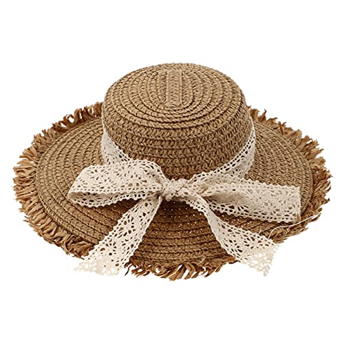 OUNONA Puppenhut aus Stroh für Puppen Miniatur Strohhut mit Schleifen Design Kompakte Größe für Puppen für Langlebige Nutzung Accessoire für Puppenliebhaber OUNONA Puppenhut aus Stroh für Puppen Miniatur Strohhut mit Schleifen Design Kompakte Größe für Puppen für Langlebige Nutzung Accessoire für Puppenliebhaber von OUNONA