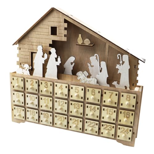 OUNONA 1 Stück Geführter Kalender Aus Holz Weihnachtsadvent Weihnachtskalender Beleuchten Heimbüro Dekorativer Kalender Aus Holz Haushaltskalender Desktop-kalender Hölzern OUNONA 1 Stück Geführter Kalender Aus Holz Weihnachtsadvent Weihnachtskalender Beleuchten Heimbüro Dekorativer Kalender Aus Holz Haushaltskalender Desktop-kalender Hölzern von OUNONA