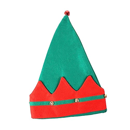 OUNONA 1 Stück Weihnachtsmütze für Erwachsene aus Samt Elfenmütze für Festliche Feiern und Kostümpartys Leicht und Bequem Dekoration für Festliche von OUNONA