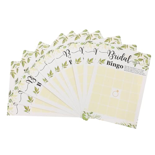 OUNONA 10 Blatt Hochzeitsspielkarten Unterhaltsame Spielkarten für Hochzeiten Kreative Partyspiele für Brautpartys und Feiern Fördert Interaktion und Geselligkeit OUNONA 10 Blatt Hochzeitsspielkarten Unterhaltsame Spielkarten für Hochzeiten Kreative Partyspiele für Brautpartys und Feiern Fördert Interaktion und Geselligkeit von OUNONA