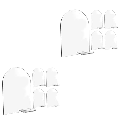 OUNONA 10 Sätze Tischkartenhalter für Hochzeiten Diy Sitzplatzschilder mit Stabilen Ständern Transparentes Design für Tischdekoration bei Feiern und Veranstaltungen OUNONA 10 Sätze Tischkartenhalter für Hochzeiten Diy Sitzplatzschilder mit Stabilen Ständern Transparentes Design für Tischdekoration bei Feiern und Veranstaltungen von OUNONA