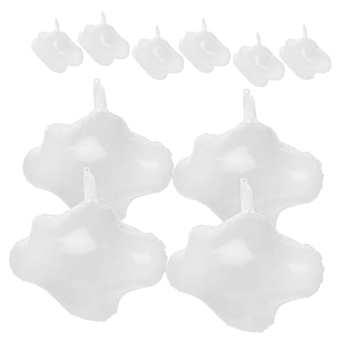 OUNONA 10 Stück Ballondekoration Wolkenballons für Wolkendekorationen für die Babyparty Wolkenkissen Wolkendekorationen für Party Neuheit Kissen Aluminiumfolie Weiß OUNONA 10 Stück Ballondekoration Wolkenballons für Wolkendekorationen für die Babyparty Wolkenkissen Wolkendekorationen für Party Neuheit Kissen Aluminiumfolie Weiß von OUNONA
