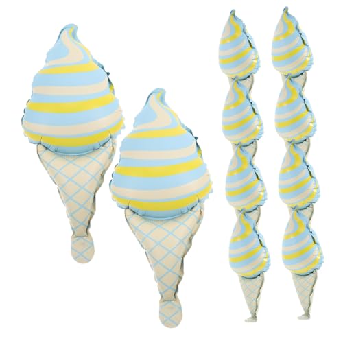 OUNONA 10 Stück Eisballon Aufblasbare Eiswaffel-Requisite geformt Dekorationen Zapfen Karikatur luftballons Creme Ballons Eisfolienballon Eiscreme-Geburtstagsballons Aluminiumfolie Blau OUNONA 10 Stück Eisballon Aufblasbare Eiswaffel-Requisite geformt Dekorationen Zapfen Karikatur luftballons Creme Ballons Eisfolienballon Eiscreme-Geburtstagsballons Aluminiumfolie Blau von OUNONA