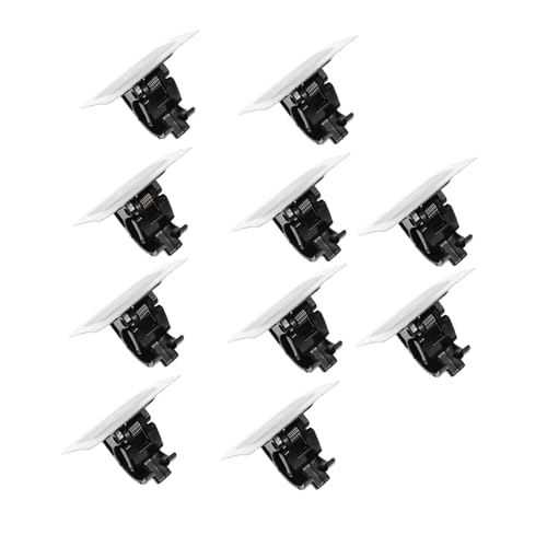 OUNONA 10 Stück Selbstklebende Vorhangstangenhalter mit Verstellbarem Design Wandmontierte Halterungen für Vorhangstangen und Handtuchhalter Schwarz für Einfache Installation ohne Bohren OUNONA 10 Stück Selbstklebende Vorhangstangenhalter mit Verstellbarem Design Wandmontierte Halterungen für Vorhangstangen und Handtuchhalter Schwarz für Einfache Installation ohne Bohren von OUNONA