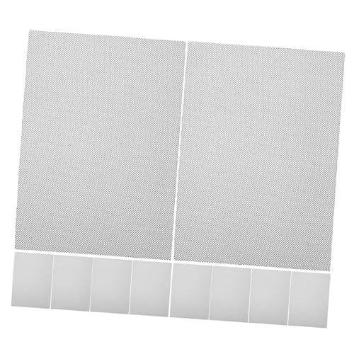 OUNONA 10 Stück Teiliges Atmungsaktives Augen-mesh-gewebe Schwarzes Netzstoff Diy-kostüme und Tiermasken für Cosplay Maskenherstellung und Kreative Bastelprojekte von OUNONA